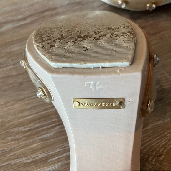 Dolce & Gabana white y2k heels - Picture 3 of 4
